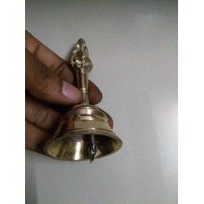 OkaeYa Brass, Peetal, Copper Made Pooja ki Ghanti, Bell, Small Size