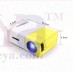 OkaeYa-400LM Portable Mini Home Theater LED Projector with Remote Controller, Support HDMI, AV, SD, USB Interfaces (Yellow)