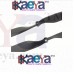 OkaeYa 2 Sets Carbon Nylon 10x4.5 inch 1045 / R CW CCW Green Propeller, Multi-Copter Clockwise Rotating / Counter (Black)