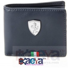 OkaeYa Blue Men's Wallet Comfortable for All (Original Products by OkaeYa), Blue Men's wallet (3 Card Slots)