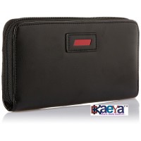 OkaeYa Original Puma Ferrari Women's Wallet (07267601), Ladies Purse Black