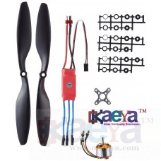 OKaeYa A2212 1000KV Brushless Motor 30A ESC 1045 Propeller Set - Multirotor /Quadcopter