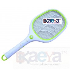 OkaeYa Mosquito Bat Racket Zapper Trap For Mosquito, Housefly, Insect, Bug (Hi-Power) With LED Light Torch To Attract Mosquito