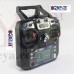 OkaeYa New Fly Sky Fs I6 2.4 G 2 A 6 Ch Afhds Rc Transmitter + Fs I A6 B Receiver + Cable Black