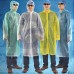 OkaeYa.com Unisex Disposable Raincoat Adult Emergency Waterproof Hood Rain Coat (Random Color) -2 Piece
