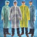 OkaeYa.com Unisex Disposable Raincoat Adult Emergency Waterproof Hood Rain Coat (Random Color) -2 Piece