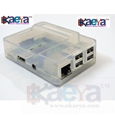 OkaeYa Raspberry pi 2 and 3 Model B/B+ Modular case without locks (Frosted)