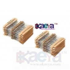 OkaeYa -Set of 130 resistance, 10 each of 13 values, assorted resistors pack