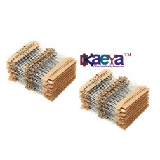 OkaeYa -Set of 130 resistance, 10 each of 13 values, assorted resistors pack