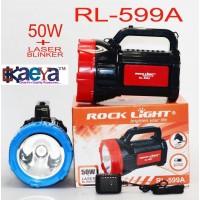 OkaeYa RL-599A 50W Laser blinker Led Rechargeable Torch 