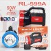 OkaeYa RL-599A 50W Laser blinker Led Rechargeable Torch 