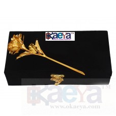 OkaeYa Rose (28 cm x 10 cm x 10 cm, Gold)