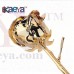 OkaeYa Natural Rose (30 cm x 12 cm x 9 cm, Gold)