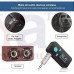 OkaeYa X6 Bluetooth Dongle Car Bluetooth 4.0 USB Music Audio Receiver with TF Card Wireless 3.5MM Jack Bluetooth Transmitter Bluetooth Audio Music Adapter Car Aux Wireless Handsfree Dongle Kit