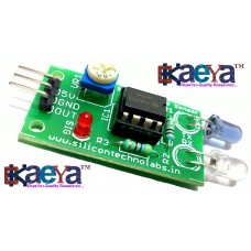 OkaeYa IR Proximity Sensor for line follower and Obstacle sensing Robots.Interface with ARDUINO,AVR,8051,PIC,ARM,MSP430