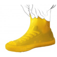 OkaeYa Yellow Reusable Antiskid Rain Shoe Cover