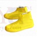 OkaeYa Yellow Reusable Antiskid Rain Shoe Cover