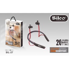 OkaeYa Silco SIL-27 Leather Material Neckband Stero Earphone