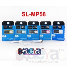 OkaeYa SL-MP58, Mp3 Player With Led Display Supports Upto 4Gb + Usb Cable & Earphone