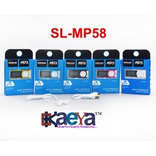 OkaeYa SL-MP58, Mp3 Player With Led Display Supports Upto 4Gb + Usb Cable & Earphone