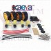 OkaeYa SMART102 4-Wheels Drive Car Chassis Kit