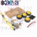 OkaeYa SMART102 4-Wheels Drive Car Chassis Kit