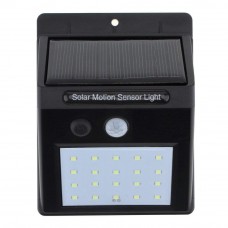 OkaeYa Weatherproof Wireless Security Solar Motion Sensor LED Wall Light (Multicolour)