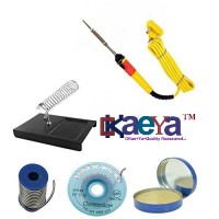 OkaeYa Soldering Iron Kit with Soldron Iron 25 watt