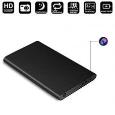 OKaeYa Ultra Thin 1080P H2 Power Bank Spy Camera DVR with Night Vision, Up to 32gb Expandable Memory