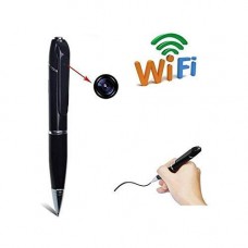 OkaeYa WiFi Home Security SPY Pen Camera VODEO Recorder Video/Voice USB Dv Dvr Recording Spycam (Black)