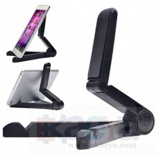 OKaeYa Universal Foldable V Shape Tablet PC Desk Mobile Mount Stand Holder Bracket for Smart Phones (Random Colour)