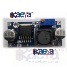 OkaeYa Step Down ConverterModule LM317 Voltage Regulator LED Voltmeter 5V 12V
