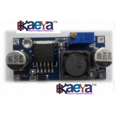 OkaeYa Step Down ConverterModule LM317 Voltage Regulator LED Voltmeter 5V 12V