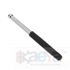 OkaeYa Stainless Steel Wall Test Home Inspection Tool Hammer (Black, Standard Size)