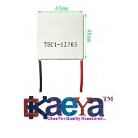 OkaeYa TEC1-12703 Thermoelectric Cooler TEC Peltier 12V 3A Peltier