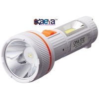 OkaeYa - L0321C 3-Watt Rechargeable LED Torch (Color May Vary)