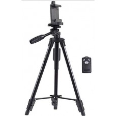 OkaeYa TF 3120 Tripod (Black, Supports Up to 1500 g)