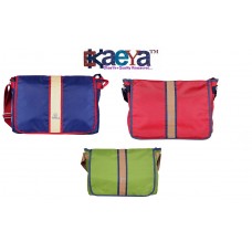 OkaeYa Polyester Casual Sling/Messenger Bag With Laptop Compartment(color may vary)