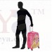 OkaeYa Pink With Print Hard Sided Children's Luggage