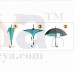 OkaeYa Premium Quality Reverse Travel C Type Handle Double Layer Inverted Upside Down Reversible Folding Self Stand No Drip Umbrella