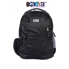 OkaeYa 30 L Polyester Laptop Backpack (Black)