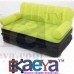 OkaeYa Velvet Air Sofa Cum Bed