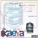 OkaeYa Water Tank Overflow Alarm With 1 Year Manufacturer Warranty and voice sound