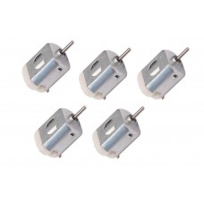 OkaeYa 5 pcs Small DC Motor 6v, High-speed, for RC Toys and RC Cars (SM-100)