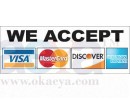 we accept all major debit & credit cards