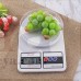 OkaeYa Ultimate Kitchen Weighing Machine Electronic Digital 10 kg Weight Scale with Backlit LCD for Shop, Food, Cake, Kids Food, Spices, Vegetable, Liquids, Chicken, Fruits (White)