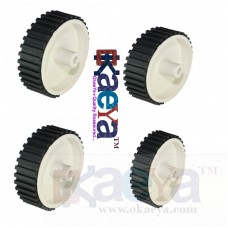 OkaeYa -Wheel for Robotics 7cm x 2cm (4pcs)