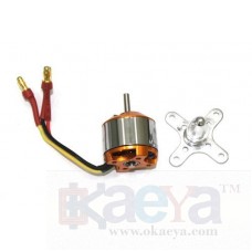 OkaeYa 2200Kv Outrunner Brushless Motor with Bullet Connectors