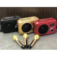 OkaeYa Wireless Karaoke SD501 Bluetooth KTV HiFi Speaker Set Singing Record Outdoor Microphone Large Loudspeaker Condenser with Mic